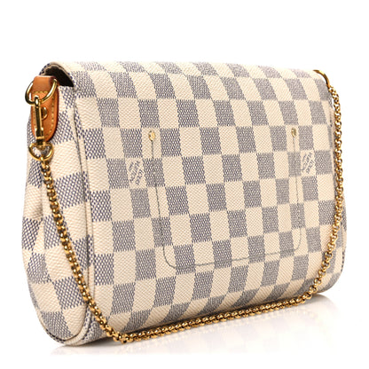 Louis Vuitton Damier Azur Favorite MM MM 3 of 13