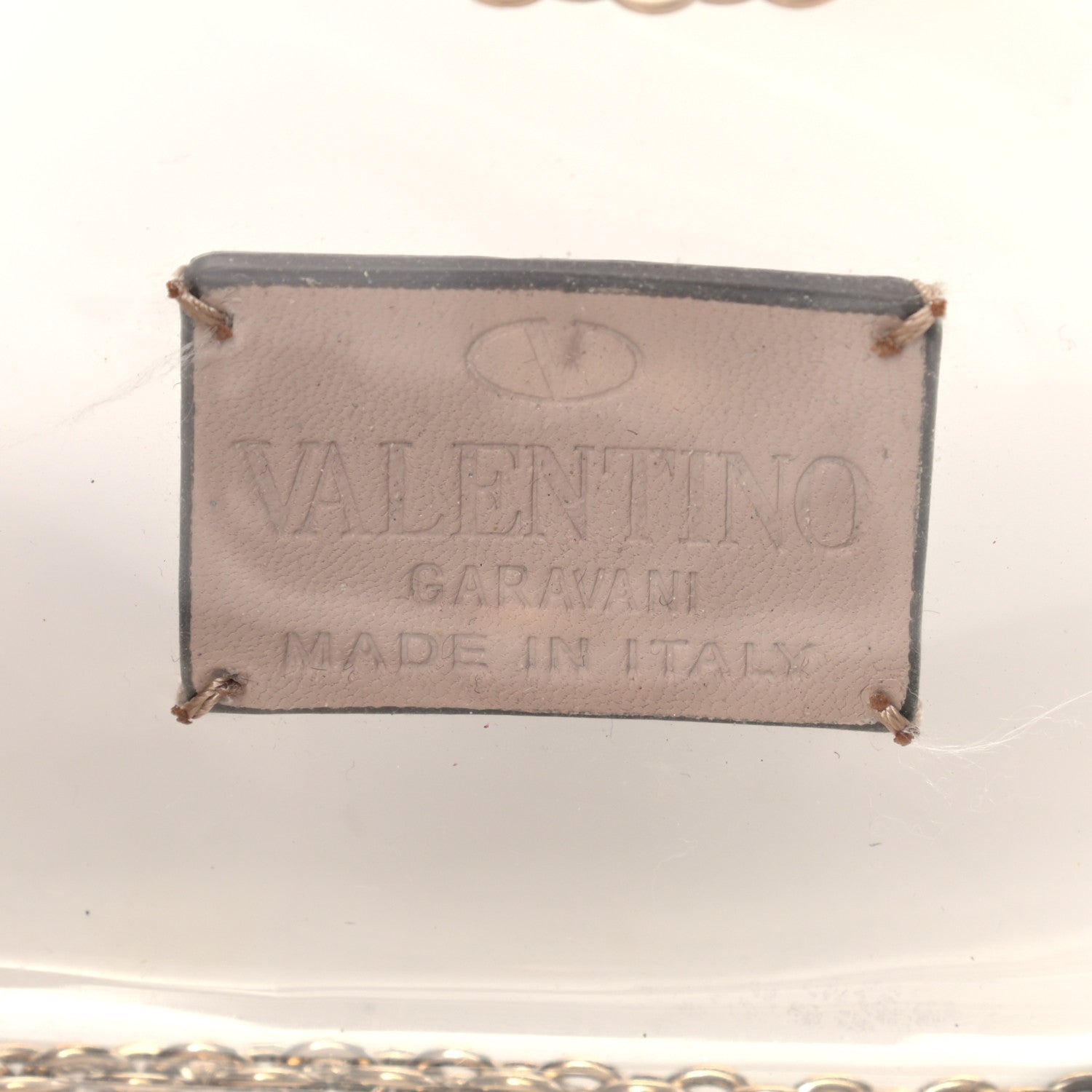 Valentino Garavani PVC Nappa Naked Va Va Voom Shoulder Bag Poudre 6 of 13