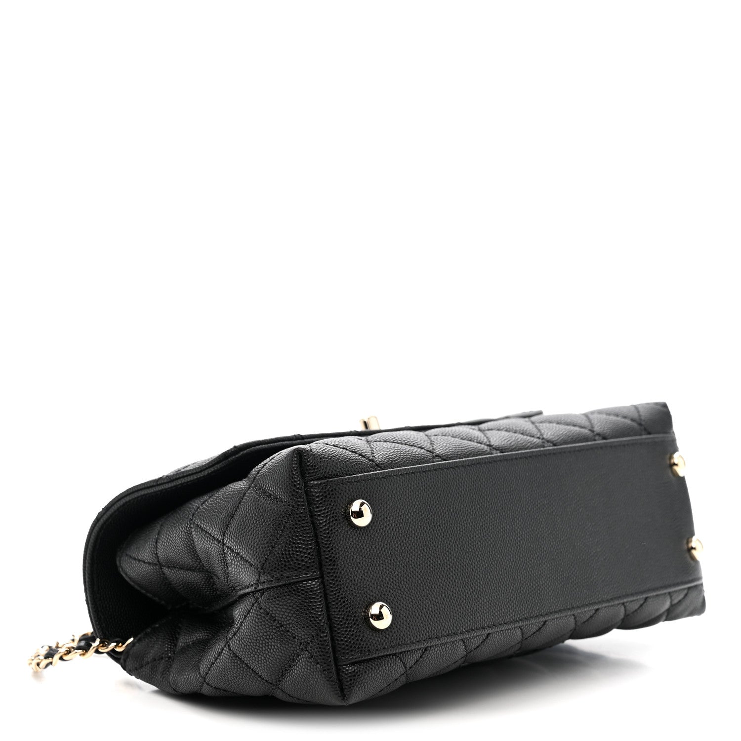 Chanel Caviar Quilted Mini Coco Handle Flap Black 4 of 11