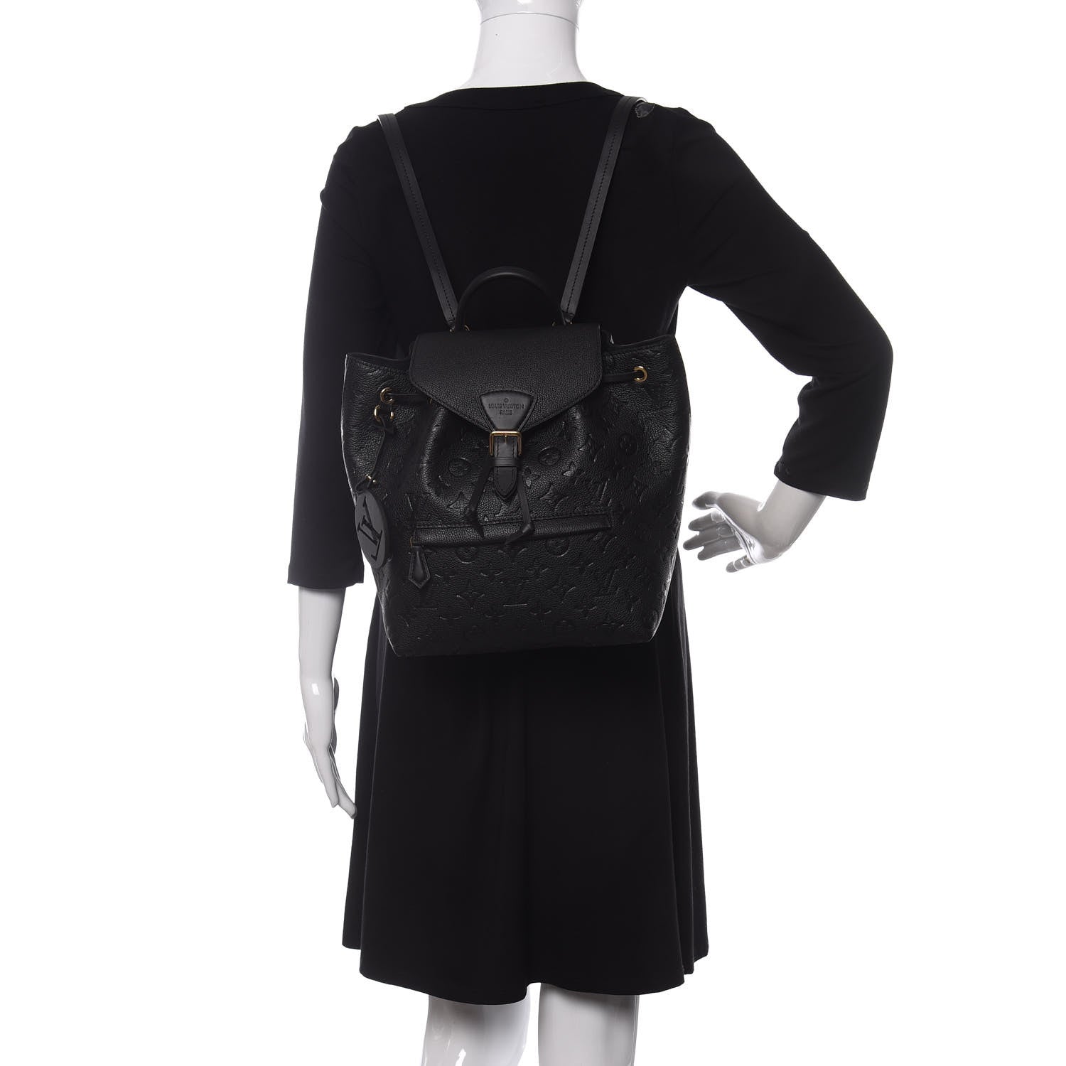 Louis Vuitton Empreinte Montsouris NM Backpack Black 2 of 10