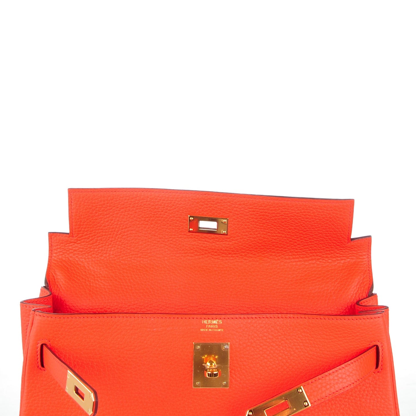 Taurillon Clemence Kelly Retourne 32 Orange Poppy
