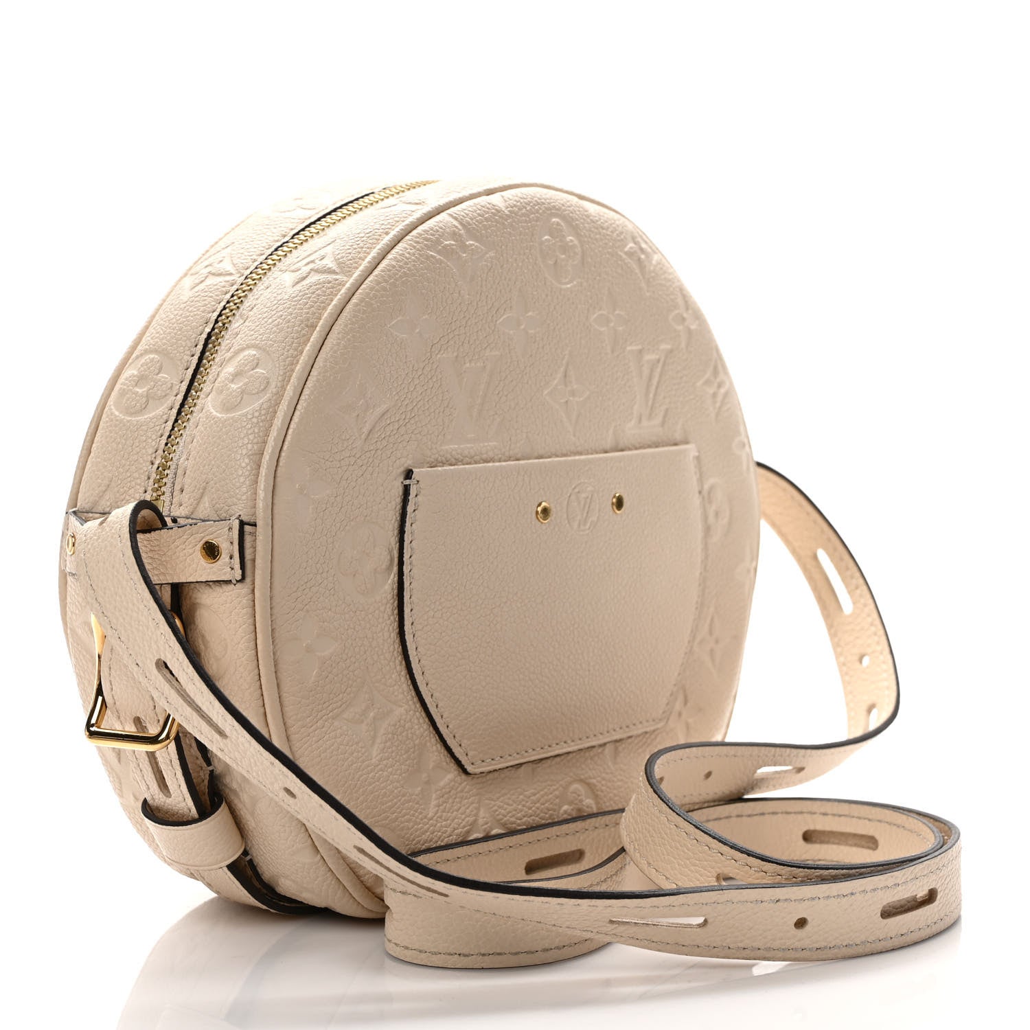 Louis Vuitton Empreinte Boite Chapeau Souple MM Creme 3 of 8