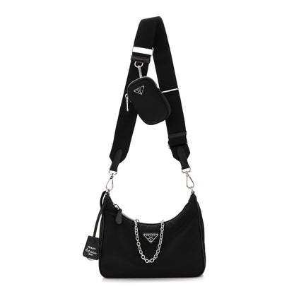 Prada Nylon Re-Edition 2005 Shoulder Bag Black 1 of 11