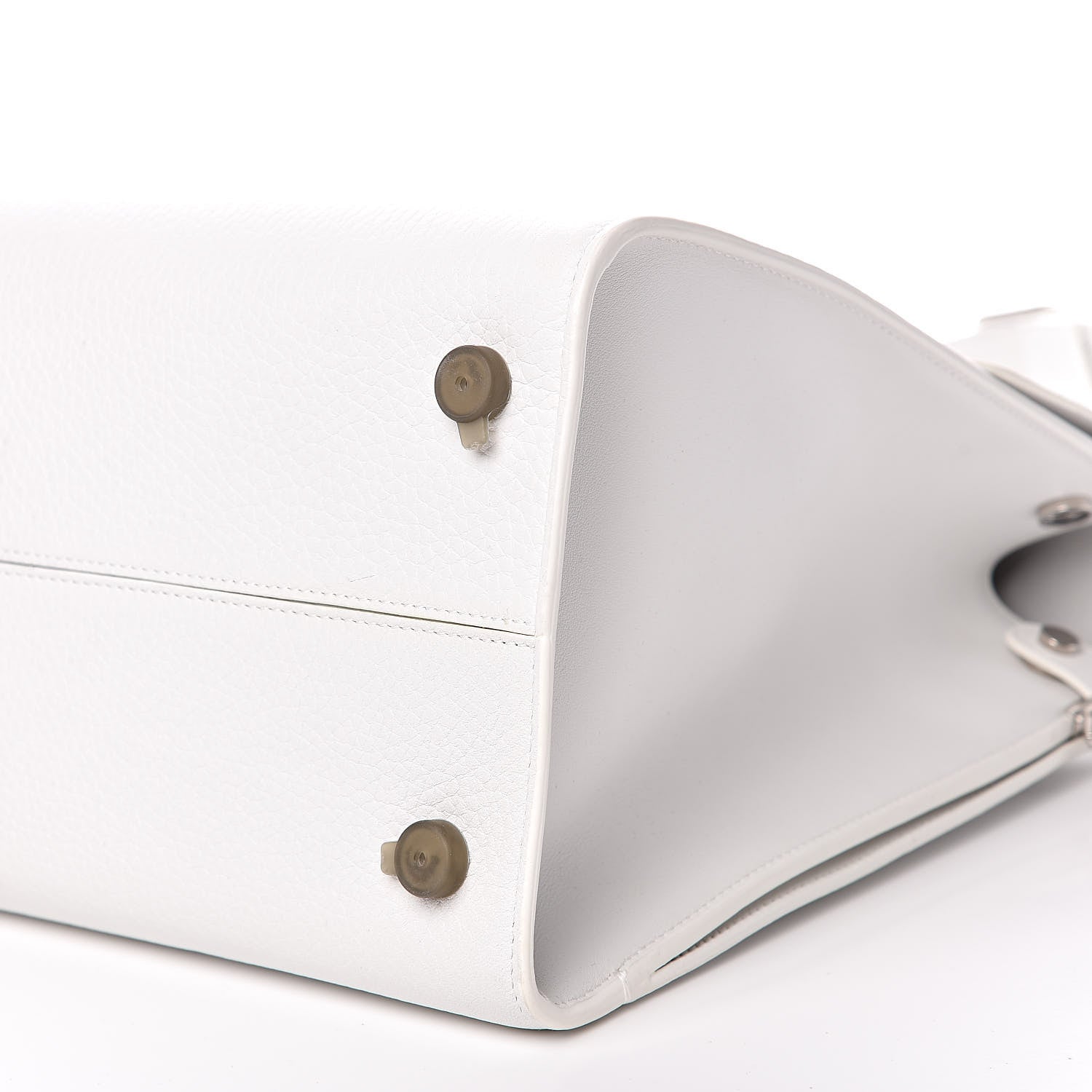 Christian Dior Bullcalf Large Diorever Flap White 9 of 9