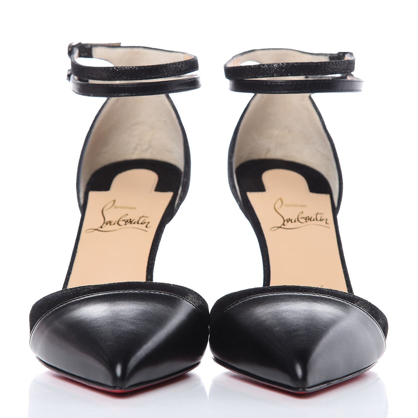Suede Kid Uptown Double 85 Pumps 36 Black