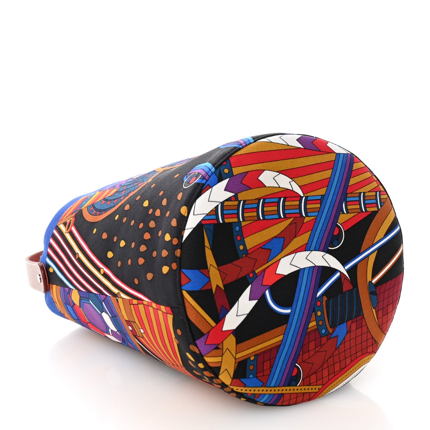 Canvas Silk Printed Petit H So Small Bucket Bag