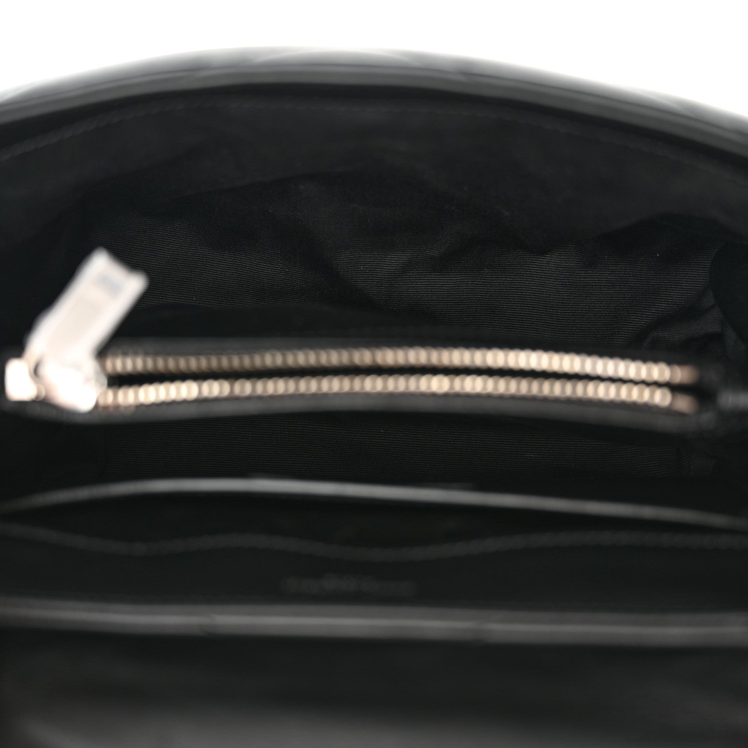 Saint Laurent Calfskin Y Quilted Monogram Small Loulou Crossbody Bag Black 5 of 10