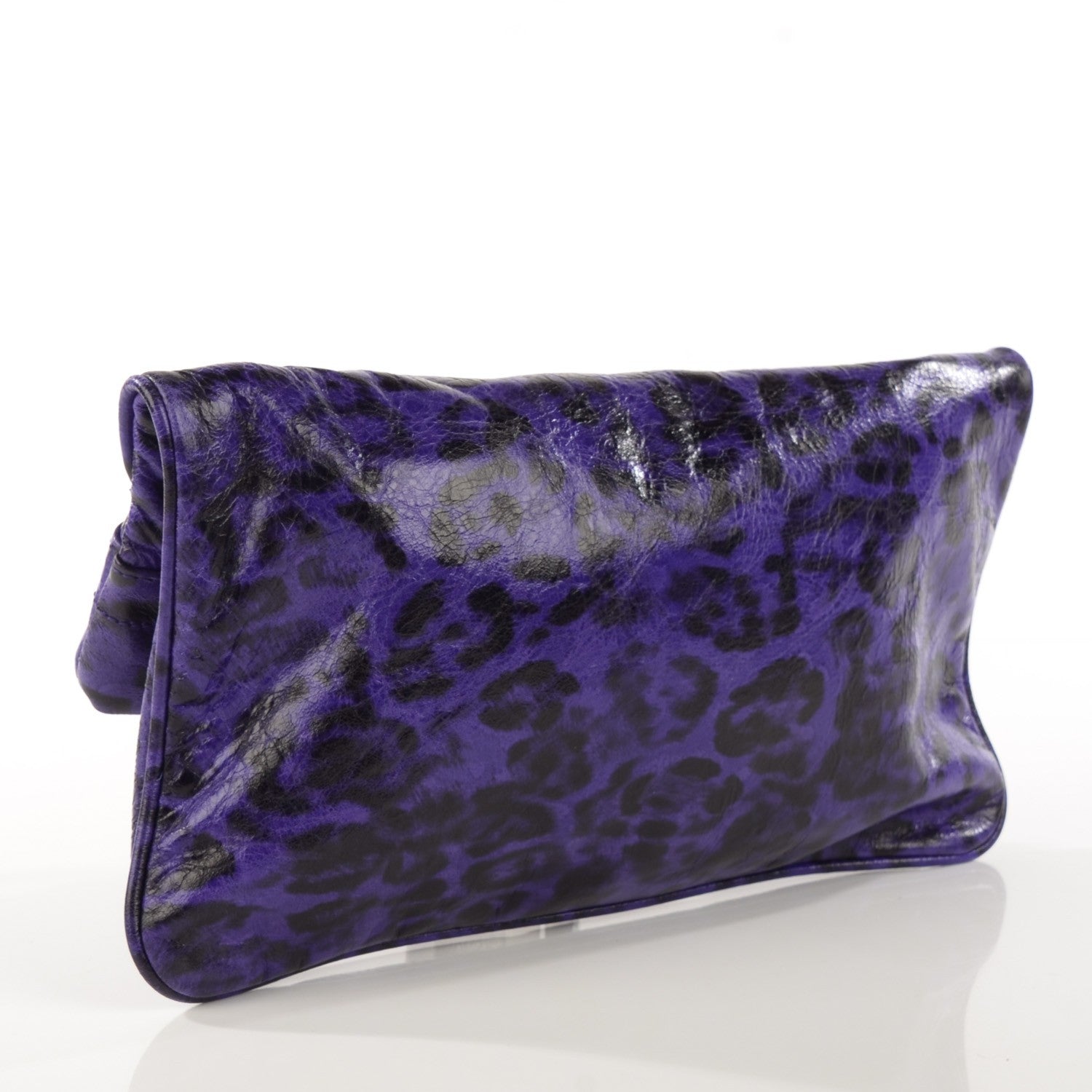 Mulberry Leopard Mitzy Clutch Grape 3 of 12