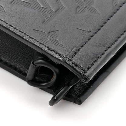 Louis Vuitton Calfskin Monogram Shadow Gaston Wearable Wallet 12 of 12