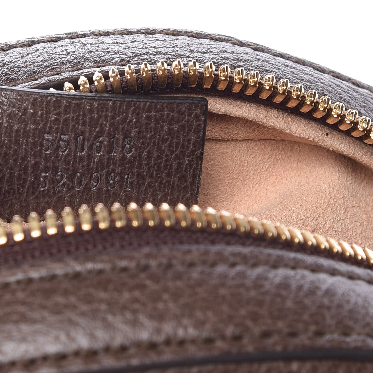 Gucci GG Supreme Monogram Web Mini Ophidia Round Shoulder Bag Brown 7 of 8