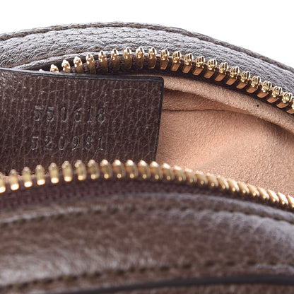 Gucci GG Supreme Monogram Web Mini Ophidia Round Shoulder Bag Brown 7 of 8