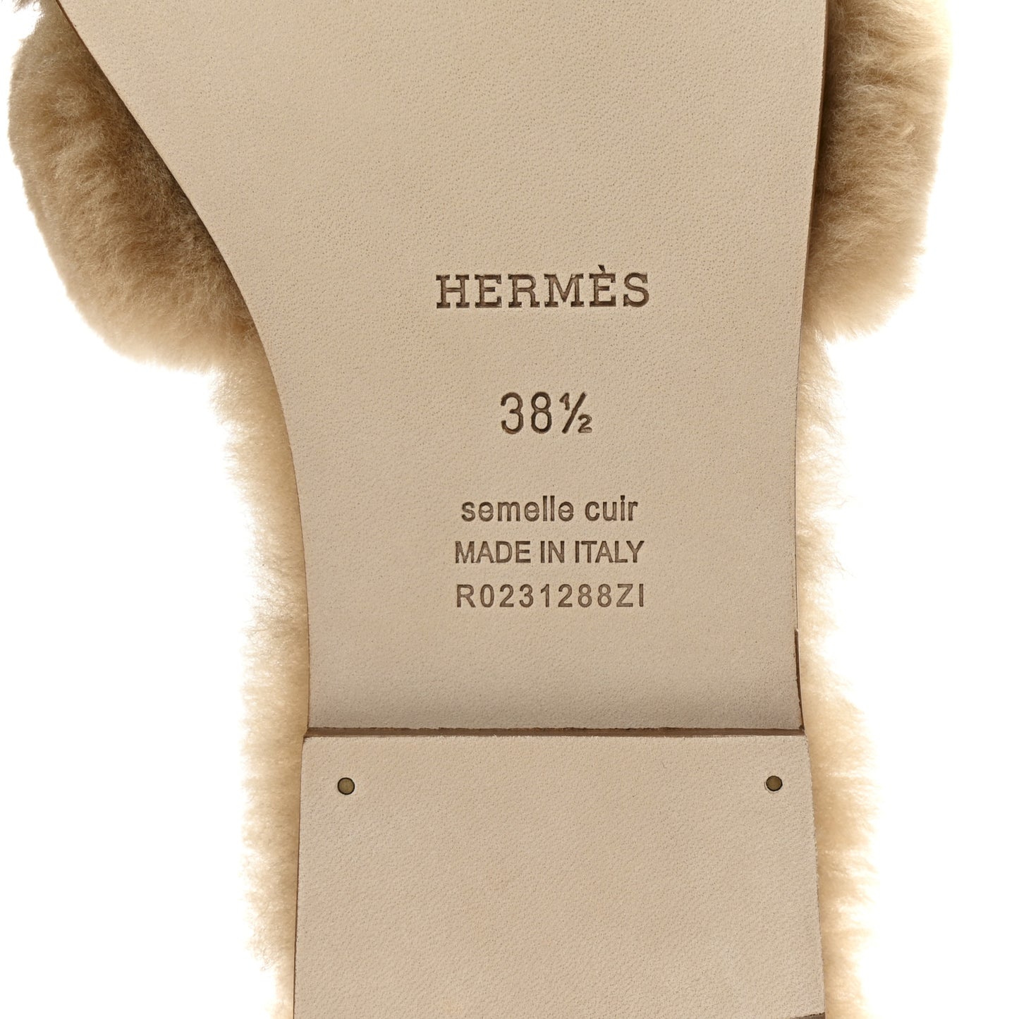 Woolskin Oran Sandals 38.5 Beige Argile