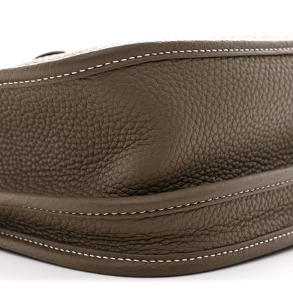 Hermes Taurillon Clemence Evelyne III PM Etoupe 9 of 12