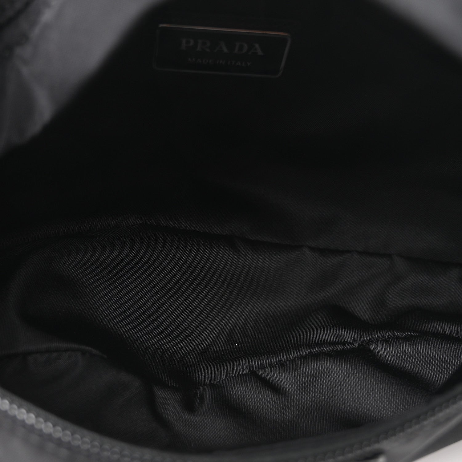 Prada Re-Nylon Saffiano Belt Bag Black 4 of 9