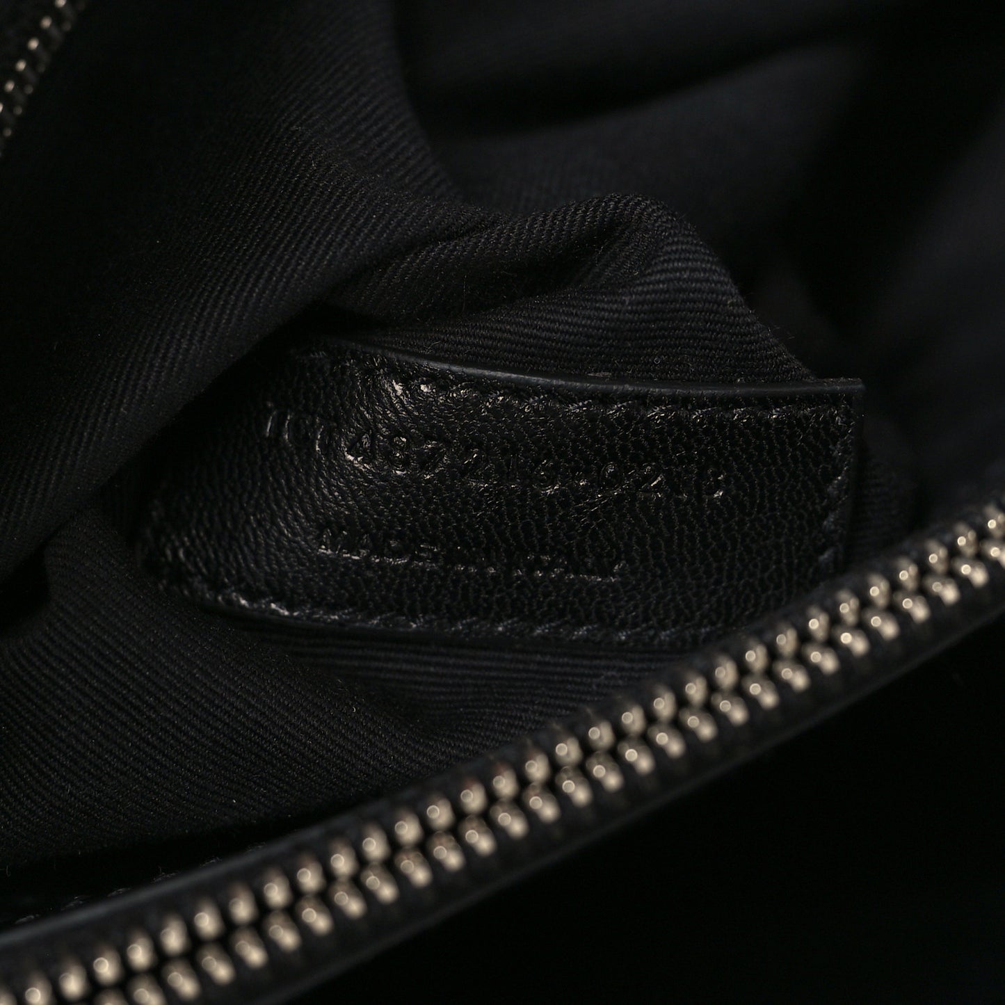 Calfskin Y Quilted Monogram Medium Loulou Chain Satchel Black