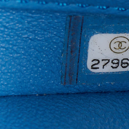 Chanel Lambskin Quilted Small Trendy CC Dual Handle Flap Bag Blue 8 of 11