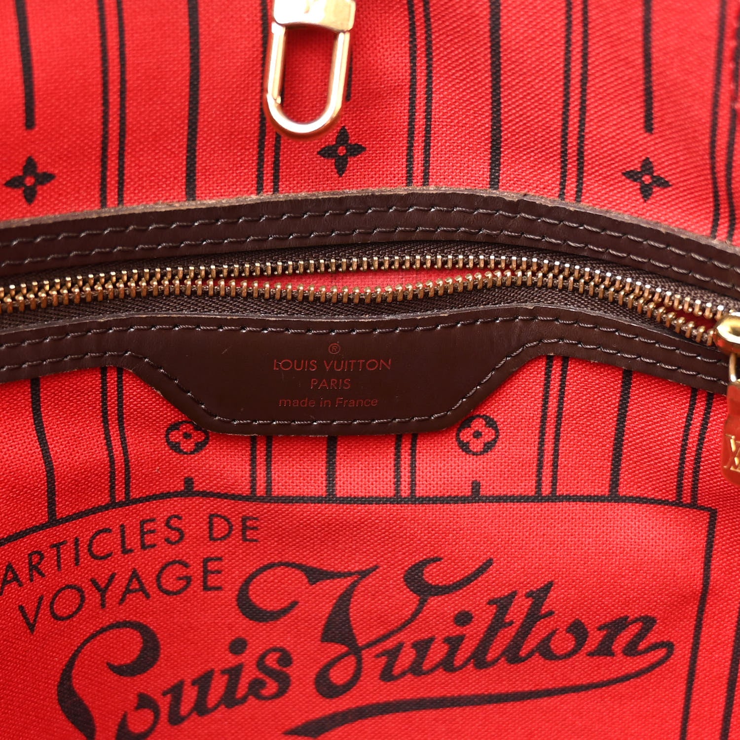 Louis Vuitton LOUIS VUITTON Damier Ebene Neverfull MM 6 of 12