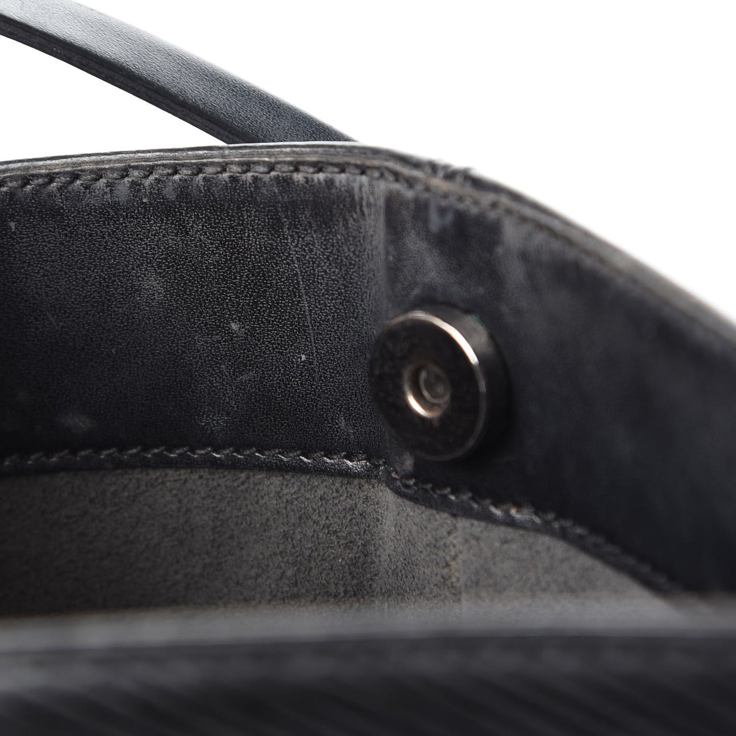 Epi Demi Lune Pochette Black