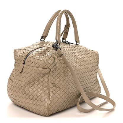 Bottega Veneta Nappa Intrecciato Boston Limo 3 of 9