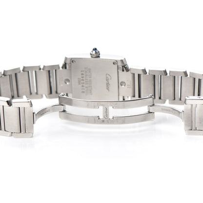 Cartier Stainless Steel 20mm Tank Francaise Quartz Watch 5 of 5