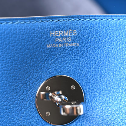 Hermes Evercolor Lindy 30 Bleu Hydra 6 of 10
