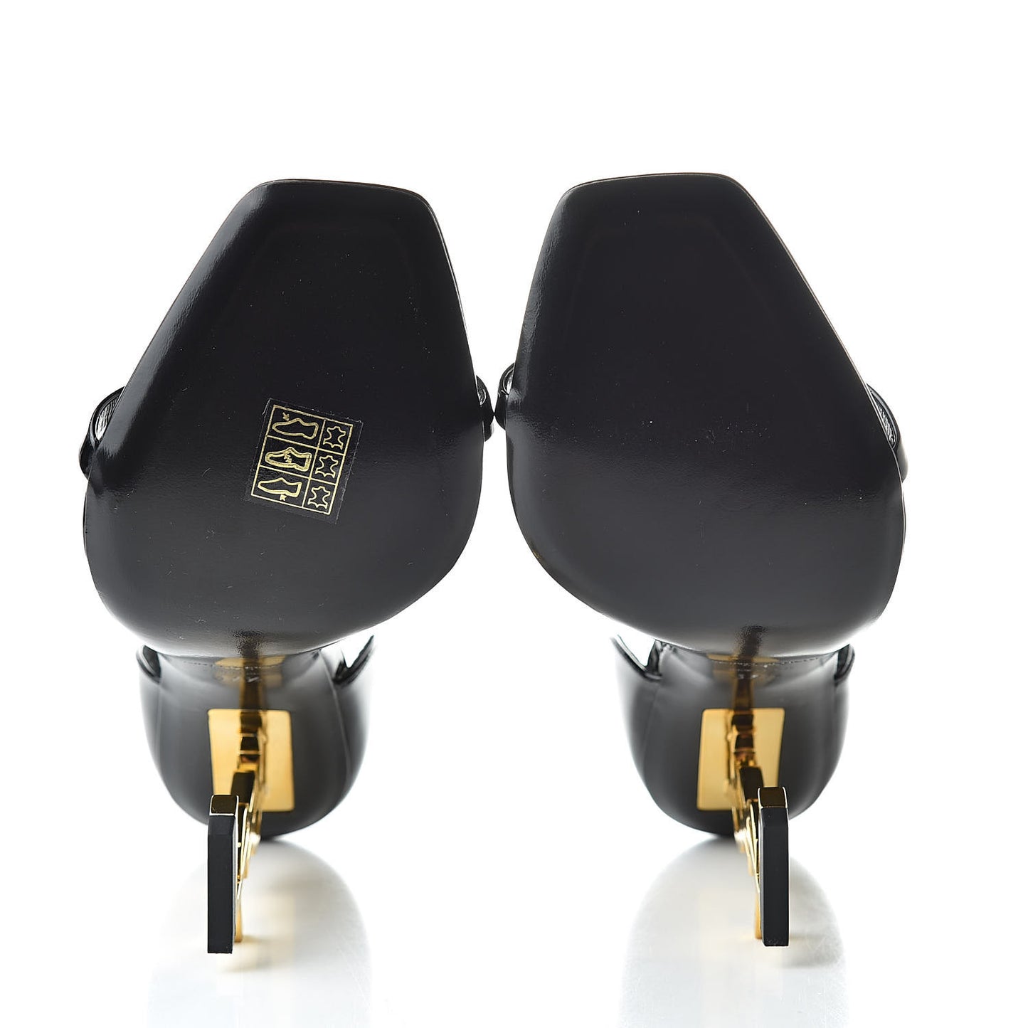 Patent Opyum 110 Sandals Black 37.5 Black Gold