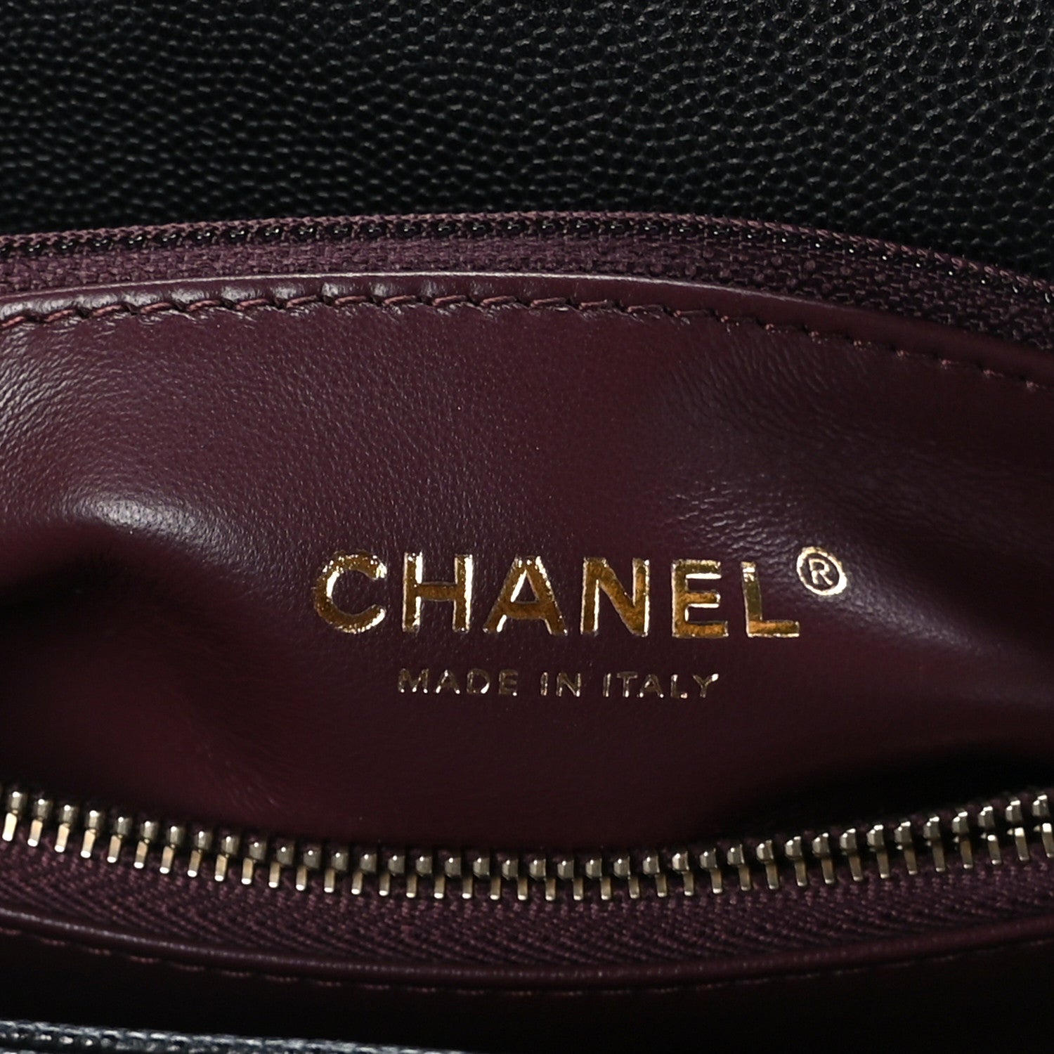 Chanel Caviar Quilted Medium Coco Chain Handle Flap Black 7 of 9