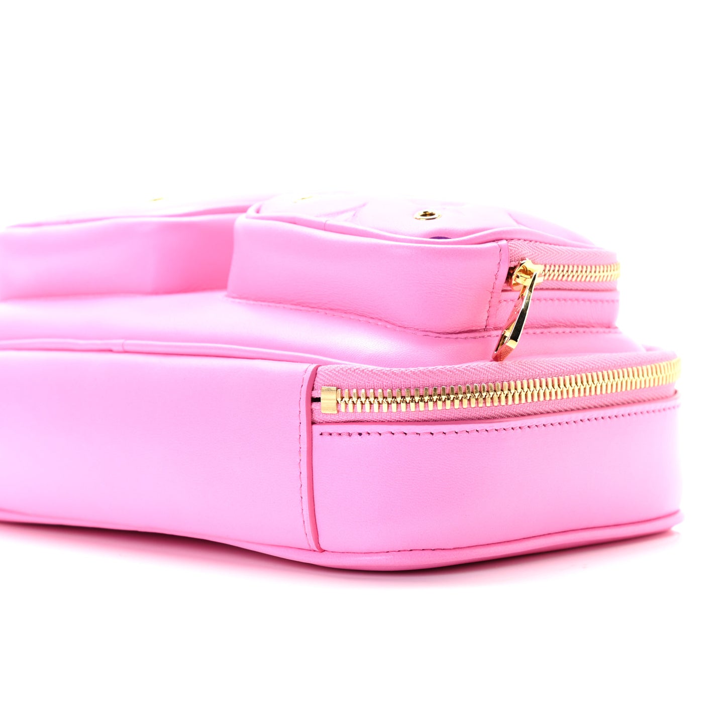 Calfskin Embossed Monogram Vuittamins Utility Crossbody Rose Violet