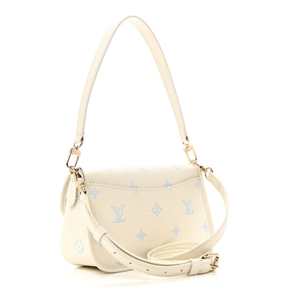 Louis Vuitton Empreinte Monogram Sweet Escape Diane Milky White Blue 3 of 10