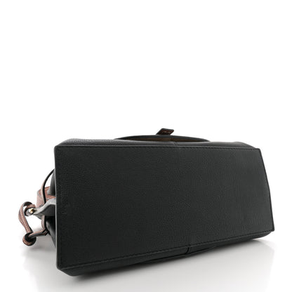 Loewe Calfskin Small Gate Tote Pecan Black 4 of 10