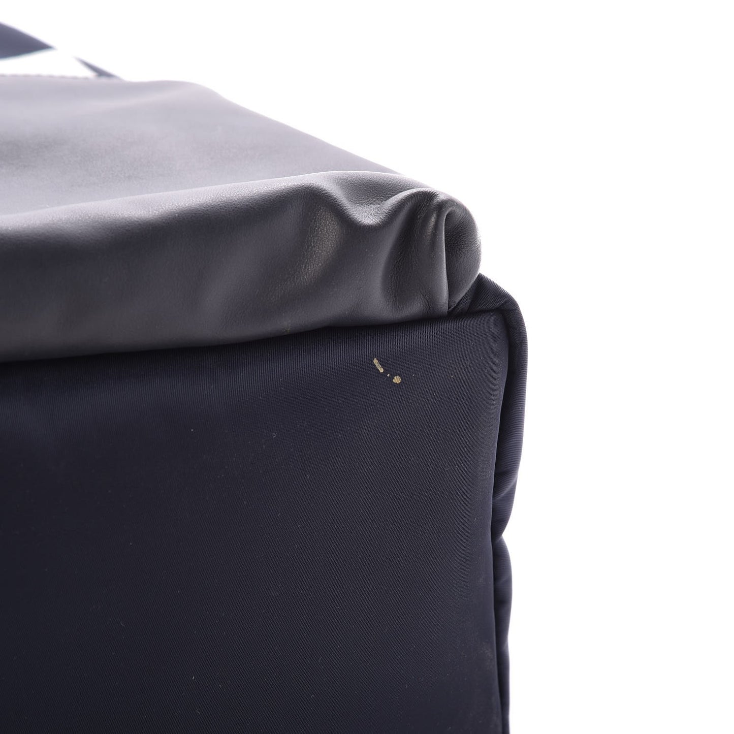 Nylon Vitello Century Dolce Monster Eyes Rounded Backpack Navy Blue
