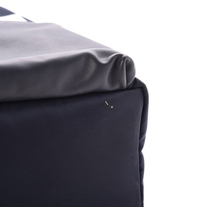 Fendi Nylon Vitello Century Dolce Monster Eyes Rounded Backpack Navy Blue 8 of 8