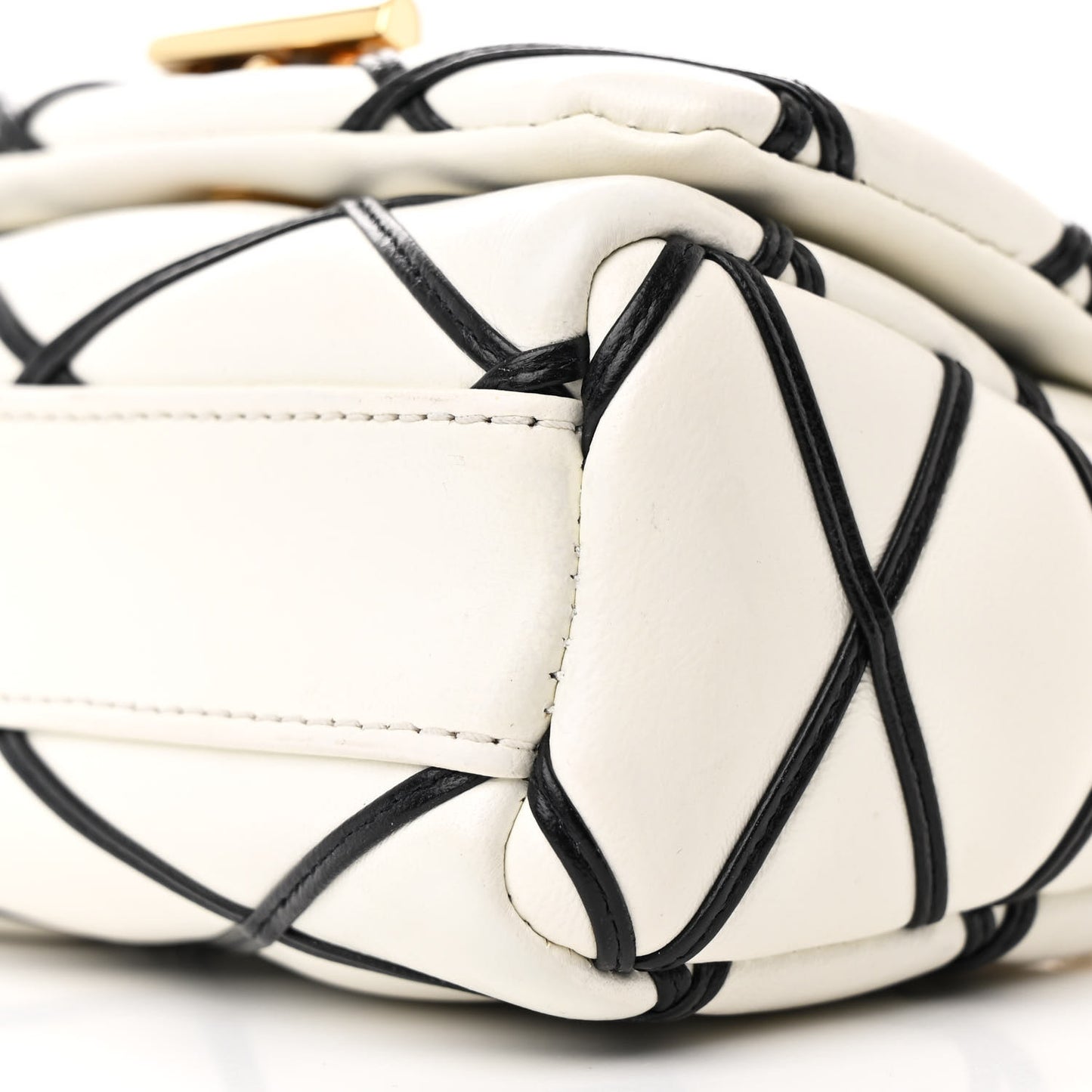 Lambskin Malletage Pico GO-14 White Black