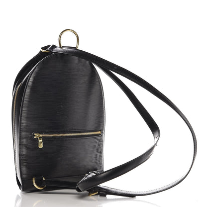 Louis Vuitton Epi Mabillon Backpack Black 3 of 15