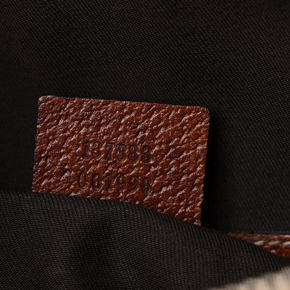 Gucci Monogram Bamboo Top Handle Bag Brown 7 of 24