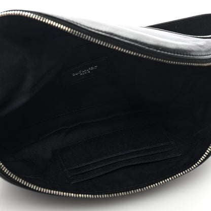 Saint Laurent Calfskin Monogram Belt Bag Black 5 of 8