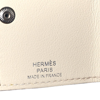 Hermes Evercolor Swift Verso Ulysse Nano Bag Charm Jaune de Naples Nata 3 of 4