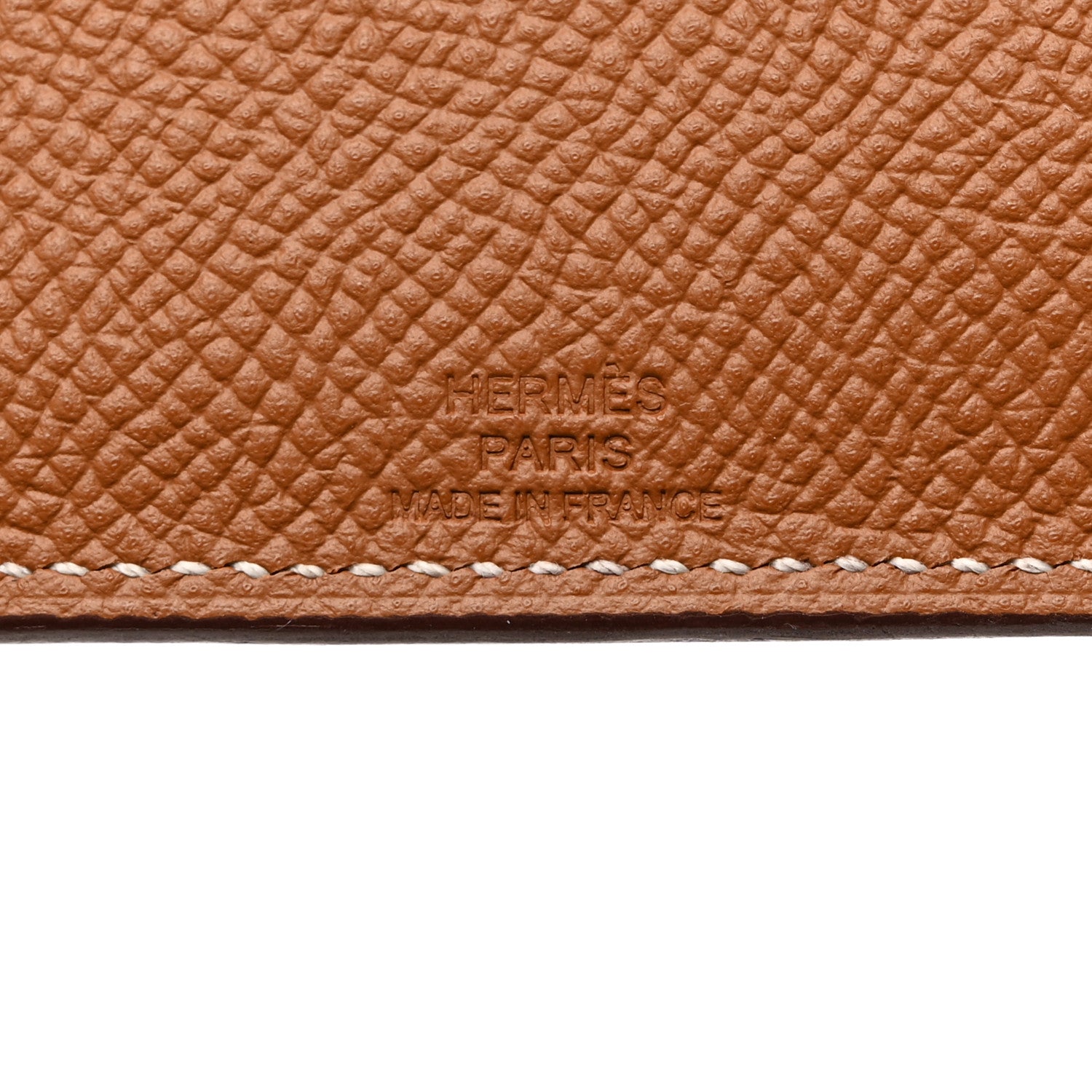 Hermes Epsom Tarmac Dot PM Passport Holder Gold Malachite 5 of 8
