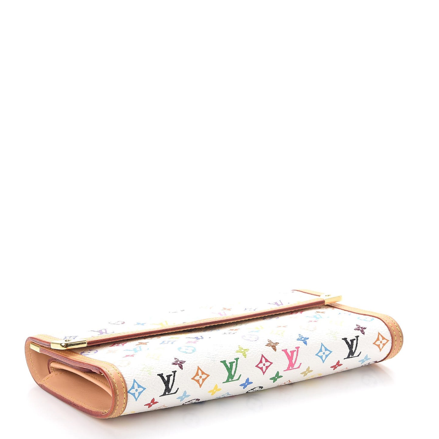 Monogram Multicolor Porte Tresor International Wallet White