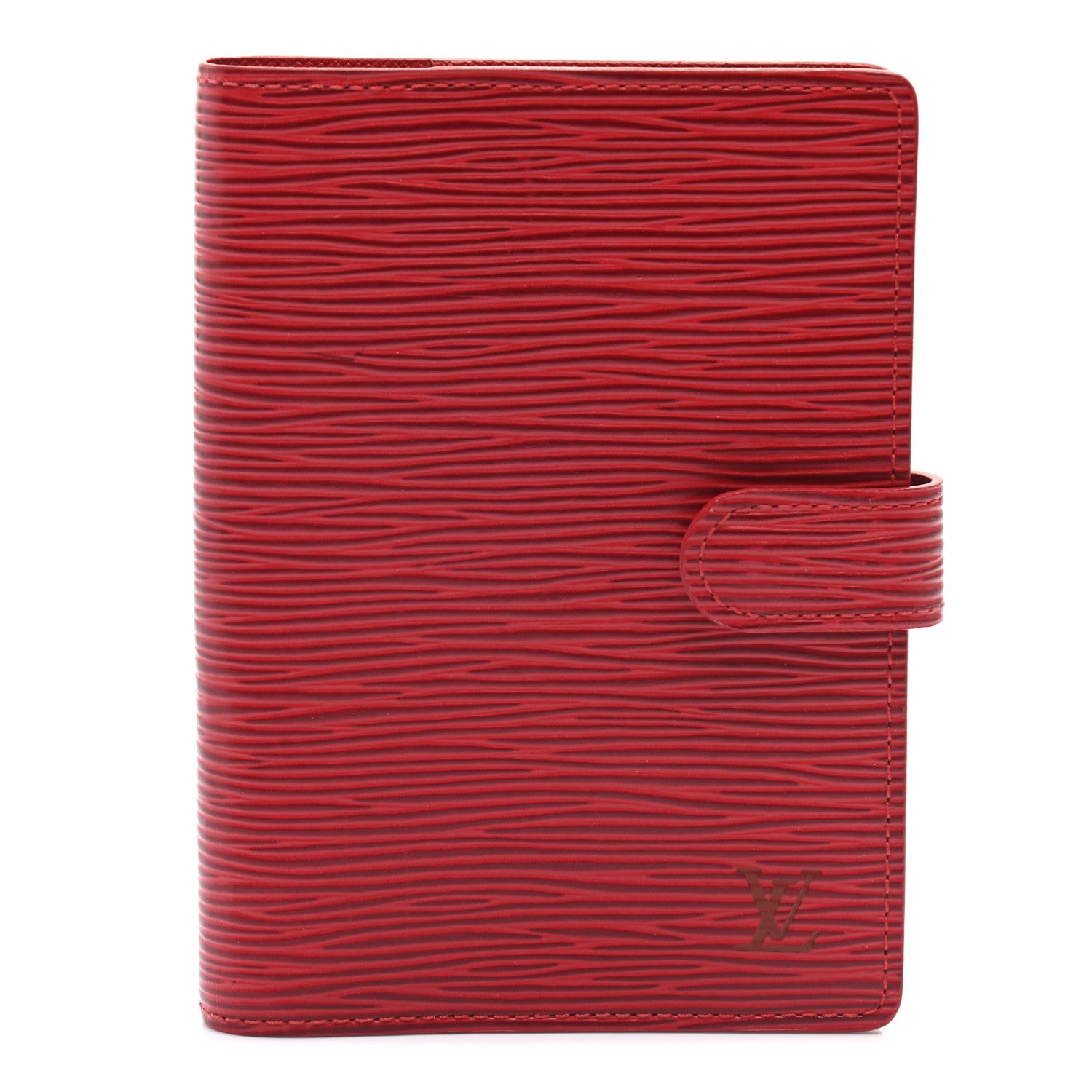 Louis Vuitton Epi Small Ring Agenda Cover Castillan Red 1 of 8