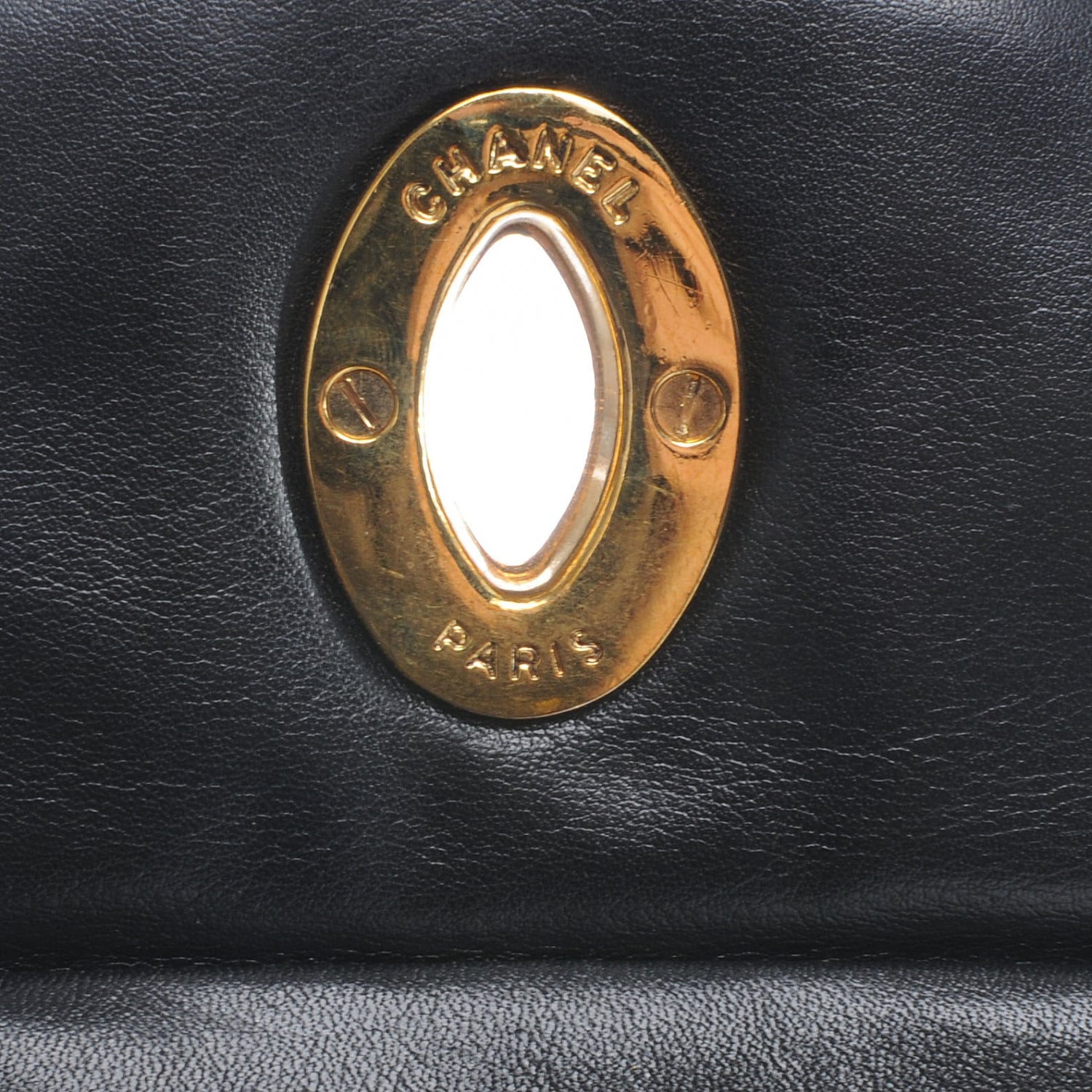 Chanel Lambskin Vintage XXL Oversized Double Flap Black 5 of 8