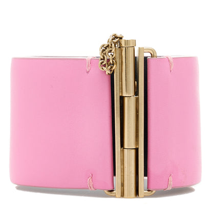 Chanel Calfskin CC Wide Cuff M Pink 3 of 4