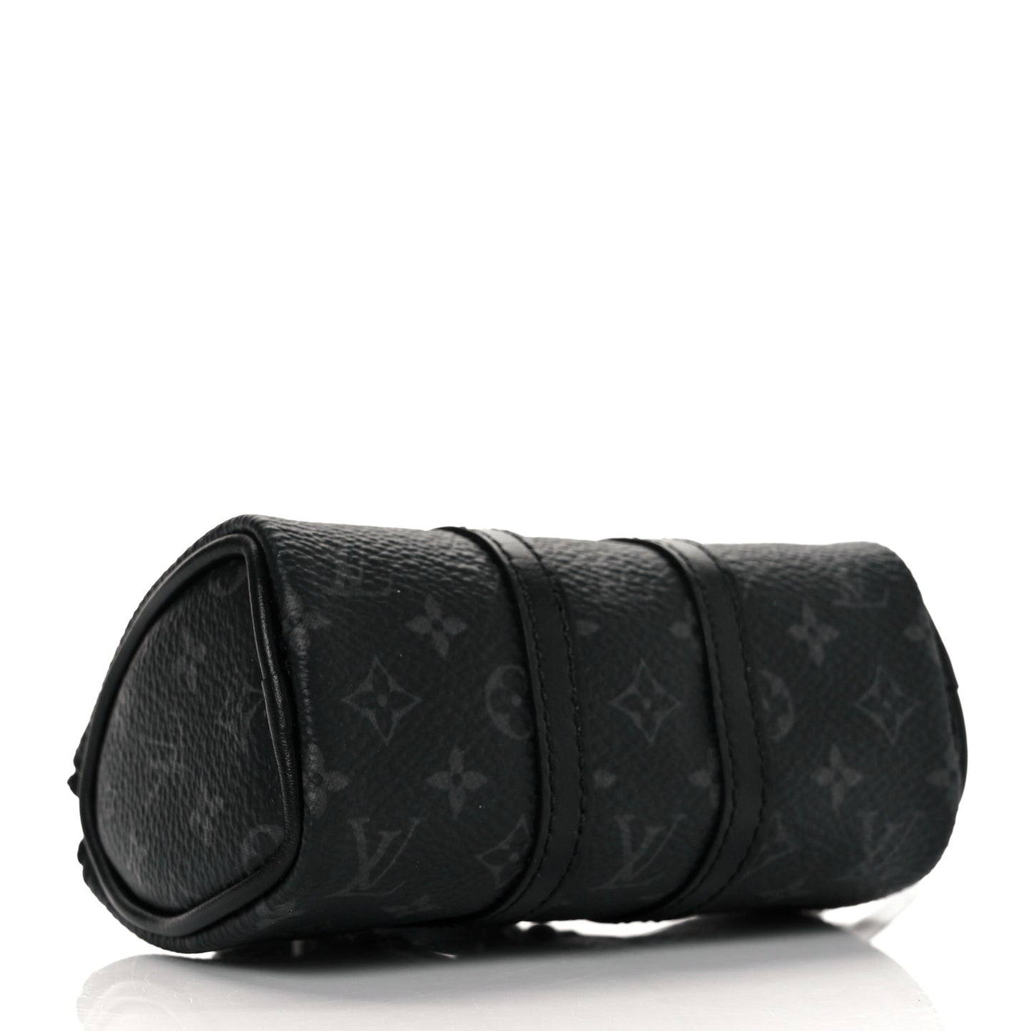 Monogram Eclipse Mini Keepall Bag Charm Key Holder Black