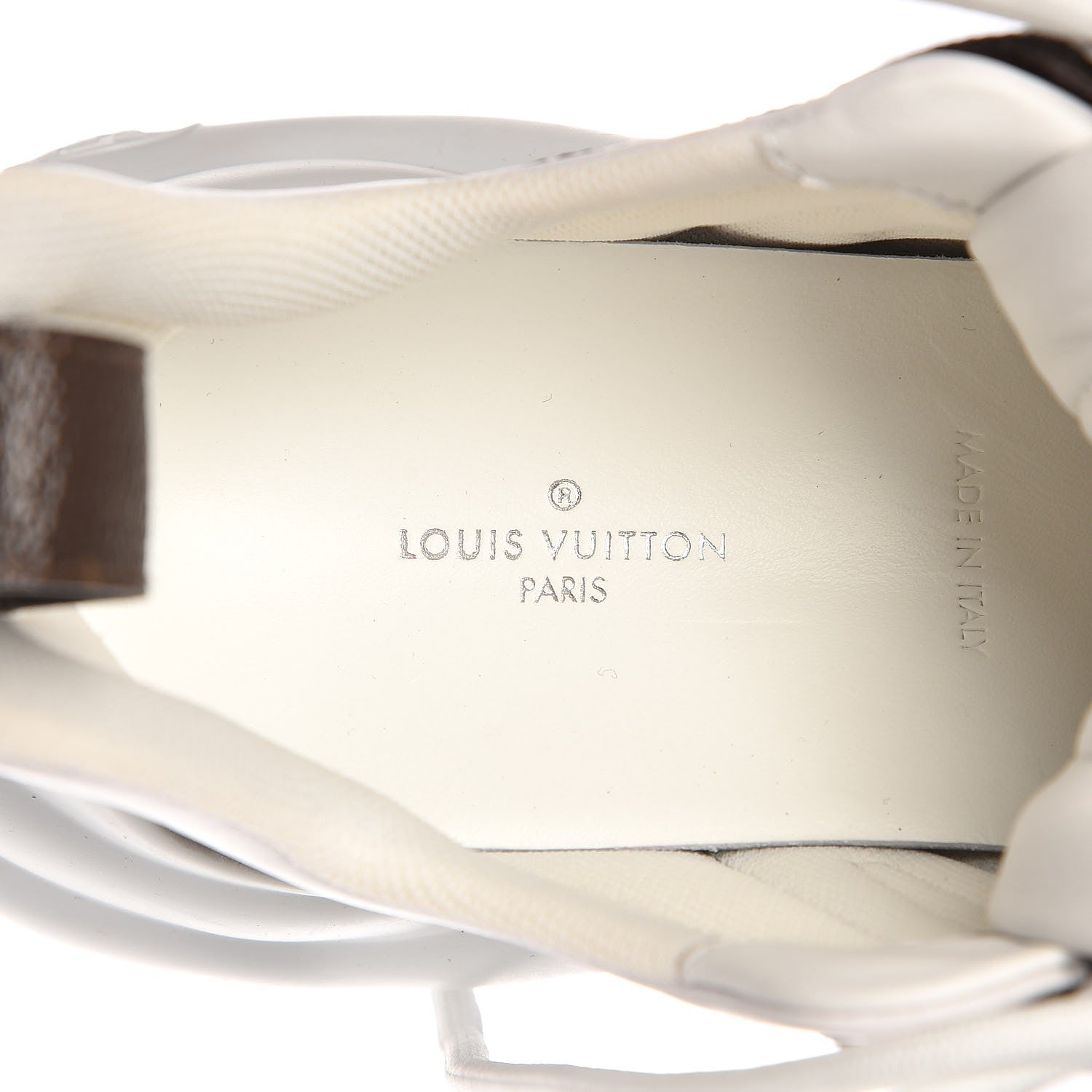 Louis Vuitton Patent Monogram LV Archlight Sneakers 37 White 6 of 9