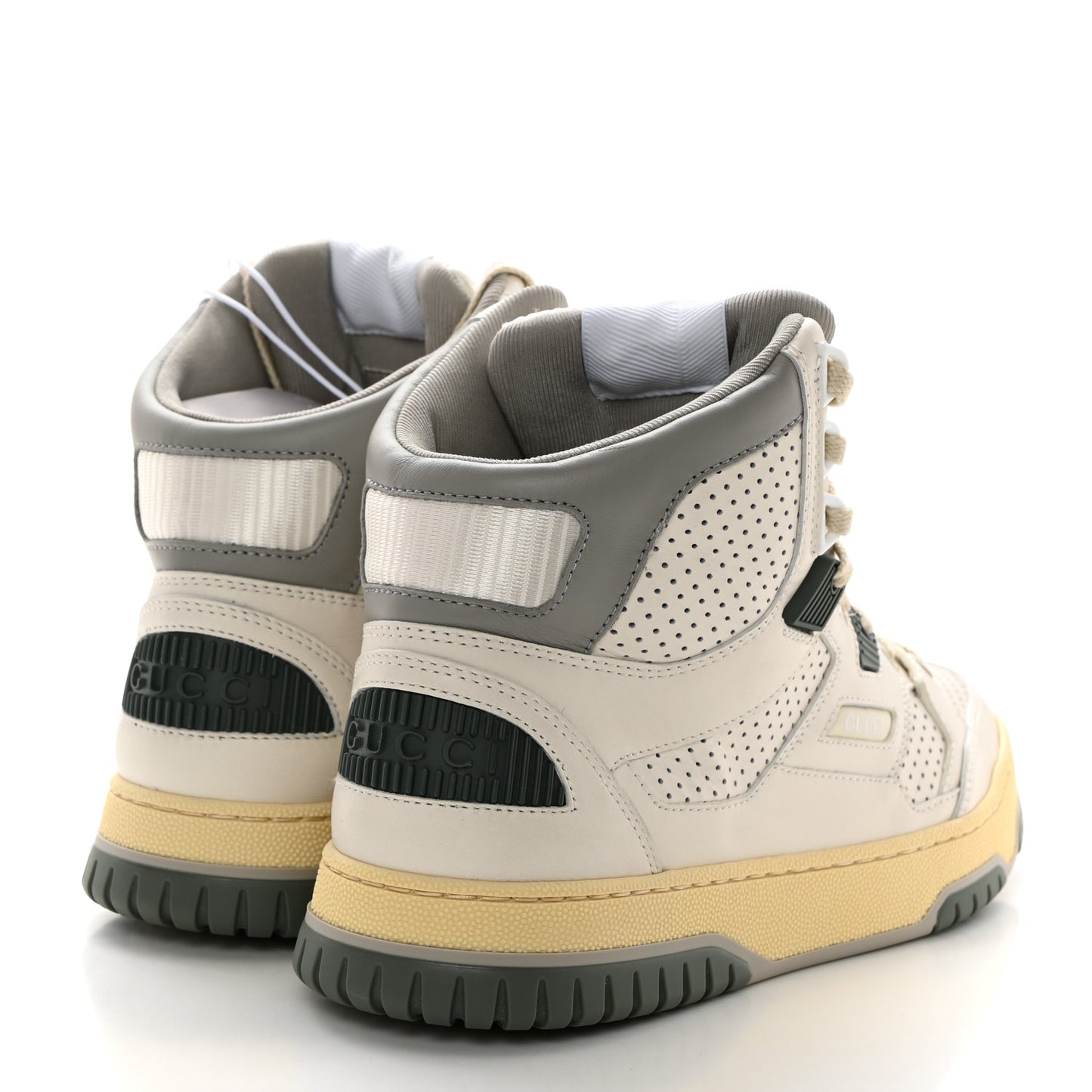 Demetra GG Supreme Womens Basket High Top Sneakers 37 White