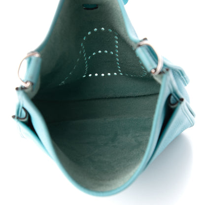Hermes Taurillon Clemence Evelyne III PM Bleu Atoll 5 of 10