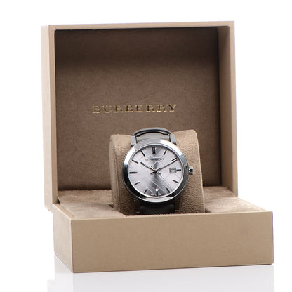 Burberry Stainless Steel Calfskin 38mm Heritage Quartz Watch BU9036 9 of 9