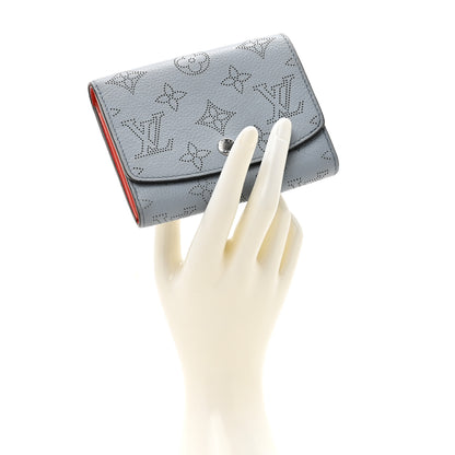 Louis Vuitton Mahina Iris Compact Wallet NM Blue Red 2 of 14