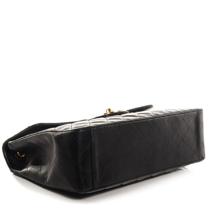 Chanel Lambskin XL Jumbo Flap Black 4 of 10