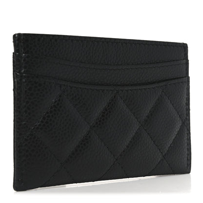 Chanel Caviar Quilted Card Holder Black 3 of 9